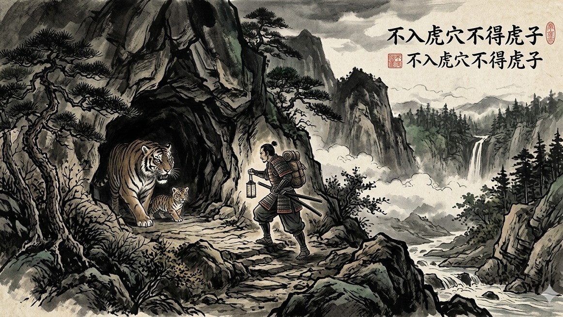 Humans are evolutionarily wired to prefer avoiding losses over acquiring equivalent gains. We want the cub, but our instinct is to stay away from the cave.