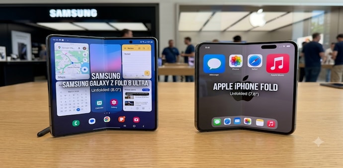 iPhone Ultra vs Galaxy Z Fold 8 Ultra iPhone Ultra vs Galaxy Z Fold 8 Ultra