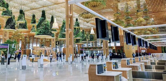 The Kempegowda Airport, the country's third-busiest after Delhi and Mumbai, handled 44.16 million passengers in FY26. The Kempegowda Airport, the country's third-busiest after Delhi and Mumbai, handled 44.16 million passengers in FY26.