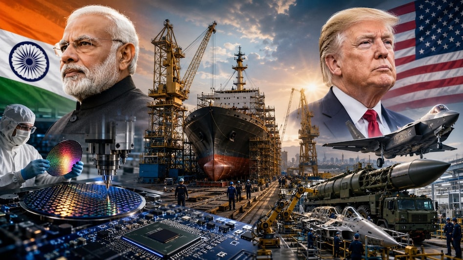 India has pushed aggressively to expand domestic manufacturing in strategically important sectors, including defence, semiconductors, and shipbuilding. (AI generated) India has pushed aggressively to expand domestic manufacturing in strategically important sectors, including defence, semiconductors, and shipbuilding. (AI generated)