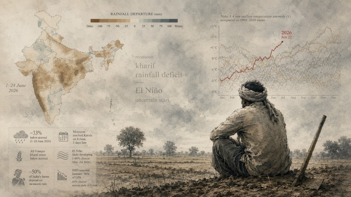 Big climate warning for India: New study finds global rainfall is on the move