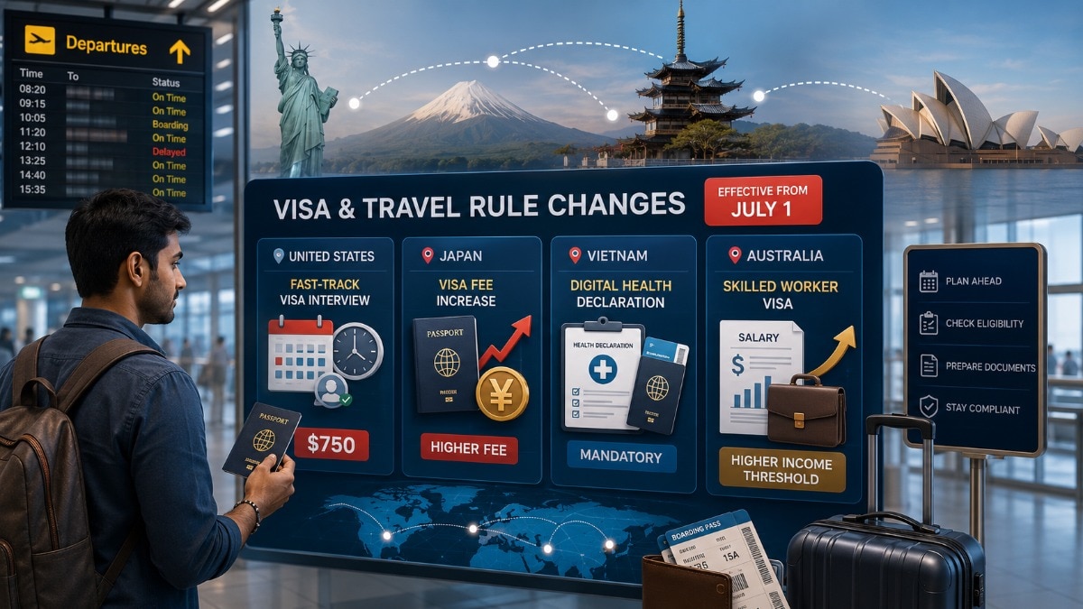 Travelling abroad after July 1? New US, Japan and Vietnam rules to know
