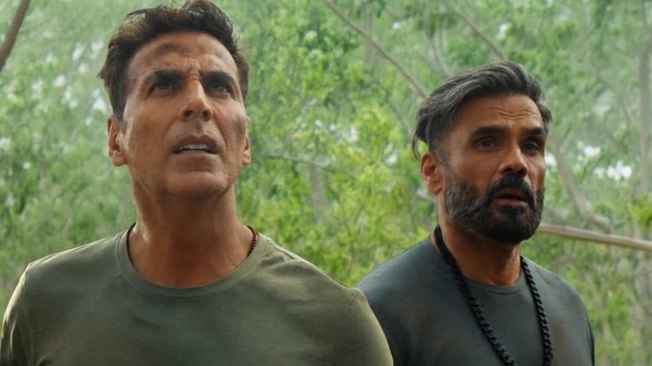Directed by Ahmed Khan, the film focuses on a group of quirky people stuck in a dangerous jungle while shooting a 'fake' movie being made at a budget of ₹2,000 crore. Directed by Ahmed Khan, the film focuses on a group of quirky people stuck in a dangerous jungle while shooting a 'fake' movie being made at a budget of ₹2,000 crore.