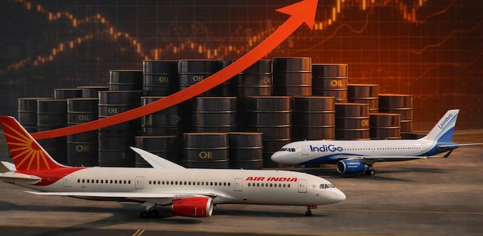 ICRA said fuel accounts for 30-40% of airline operating costs, while 35-50% of total expenses are dollar-denominated, making airlines vulnerable to rupee depreciation. ICRA said fuel accounts for 30-40% of airline operating costs, while 35-50% of total expenses are dollar-denominated, making airlines vulnerable to rupee depreciation.