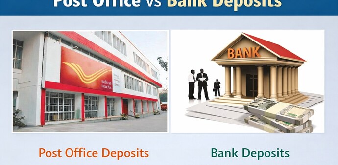 Post Office Time Deposits are backed by the Government of India, meaning both the principal amount and interest carry a sovereign guarantee. Bank FDs are covered under the DICGC scheme. Post Office Time Deposits are backed by the Government of India, meaning both the principal amount and interest carry a sovereign guarantee. Bank FDs are covered under the DICGC scheme.