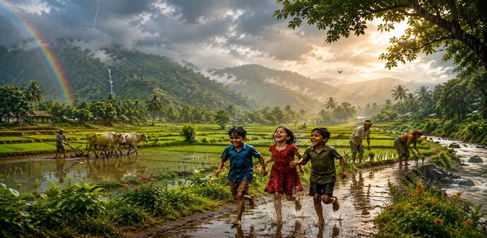 Instead of limiting rainfall to India's western coastline, these systems help transport moisture into central, northern and eastern India. Instead of limiting rainfall to India's western coastline, these systems help transport moisture into central, northern and eastern India.