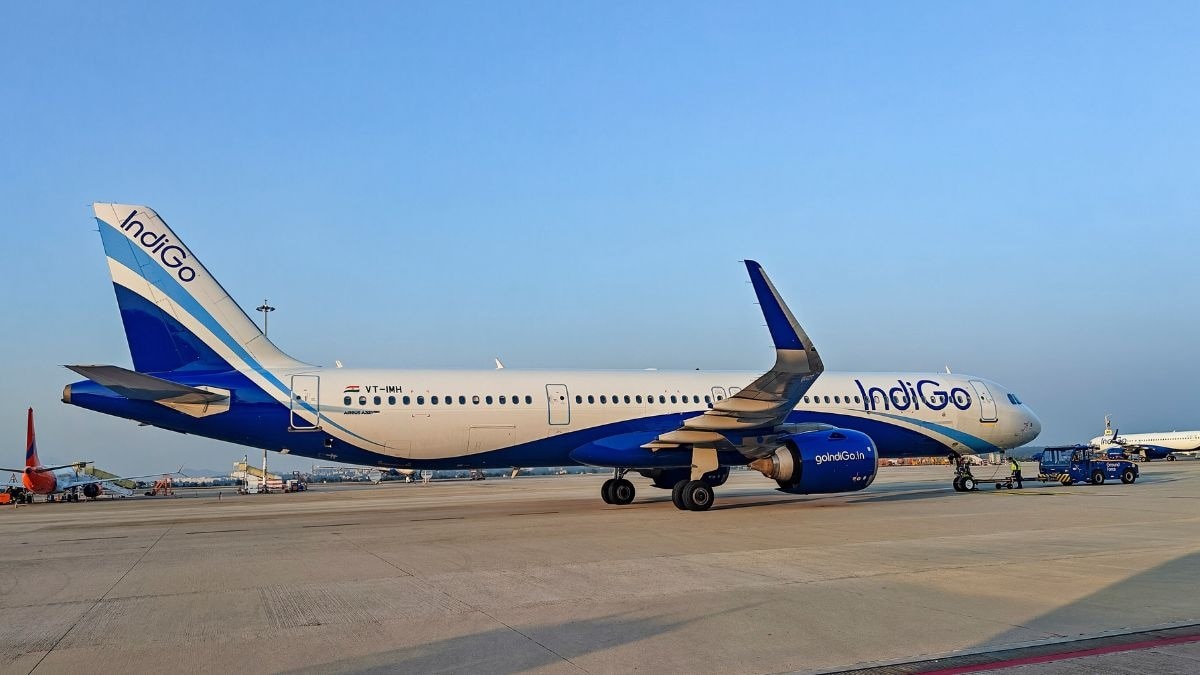 An IndiGo A320 has landed at Udaipur using Gagan, India's own satellite navigation system, the first time a jet in India has done so. (Representative Photo of an IndiGo Airbus: PTI) An IndiGo A320 has landed at Udaipur using Gagan, India's own satellite navigation system, the first time a jet in India has done so. (Representative Photo of an IndiGo Airbus: PTI)