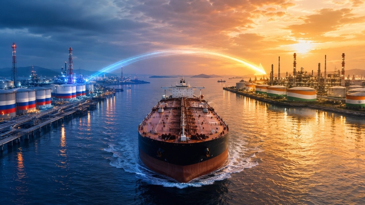 India’s Russian crude imports may hit record high in June, says energy expert (AI generated)