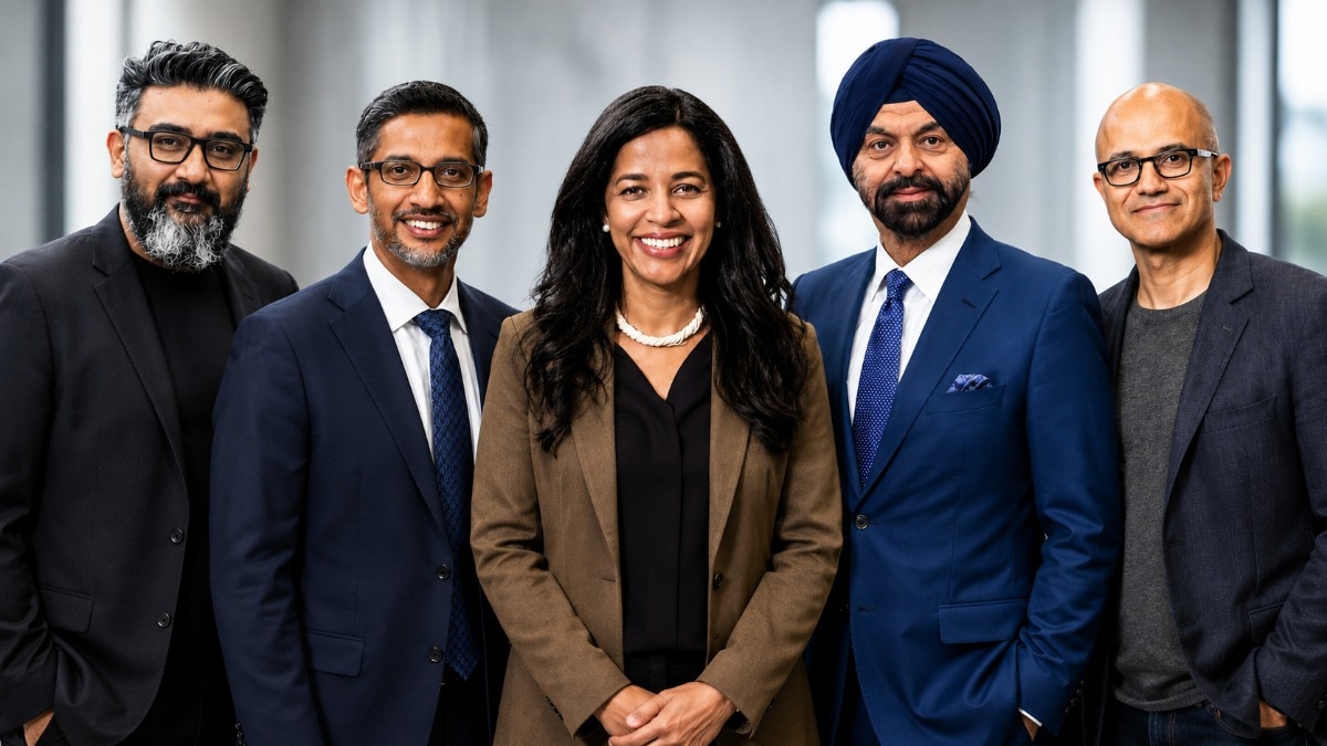 Leaders with Indian origin are leading some of the most powerful organisations in the world(AI GENERETED)