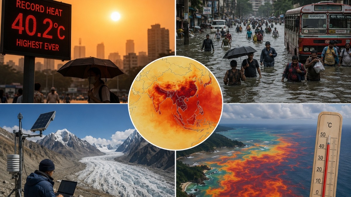 Record ocean heat, melting glaciers marked 2025: Why Asia is entering a new era of climate extremes