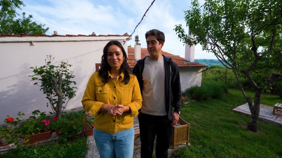 Cassandra Tresl and her husband