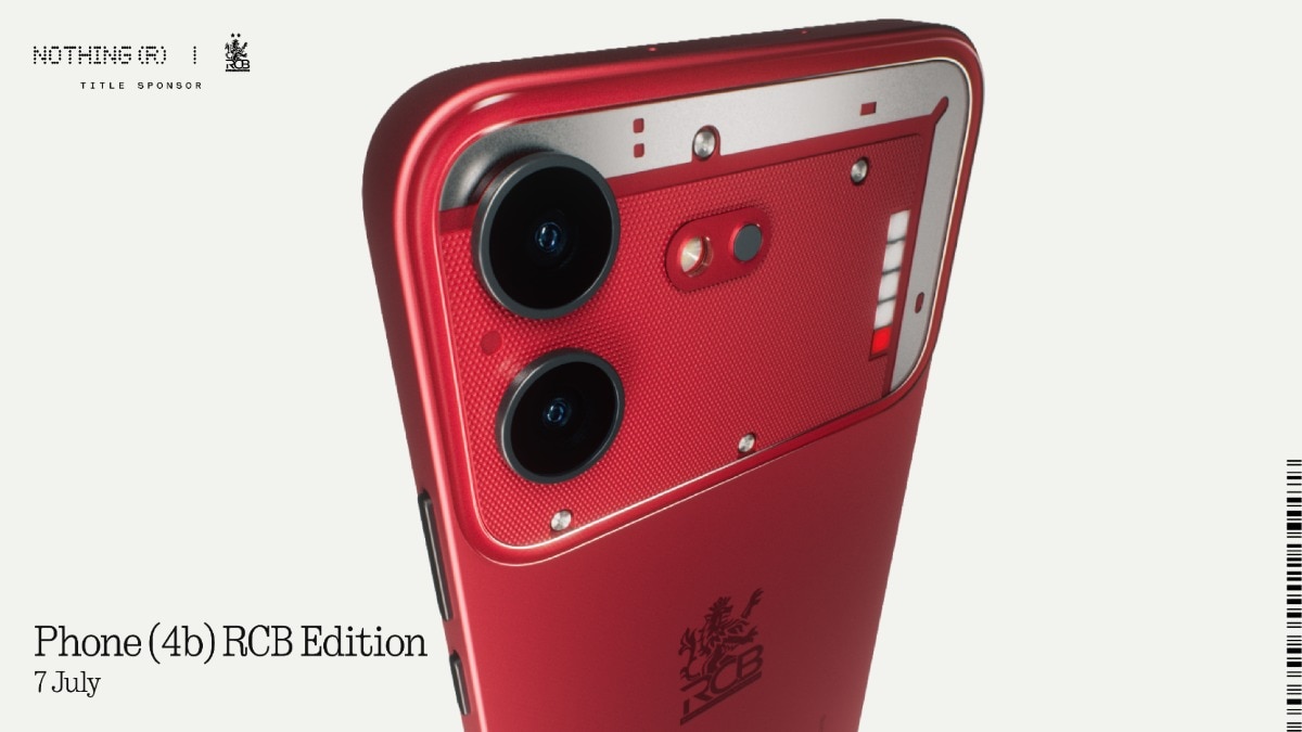 Nothing unveils Phone 4b RCB Edition with unique red colour variant: All details