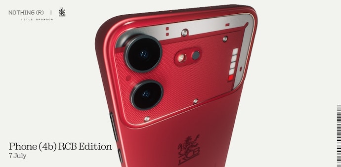 Nothing Phone 4b RCB Edition Nothing Phone 4b RCB Edition