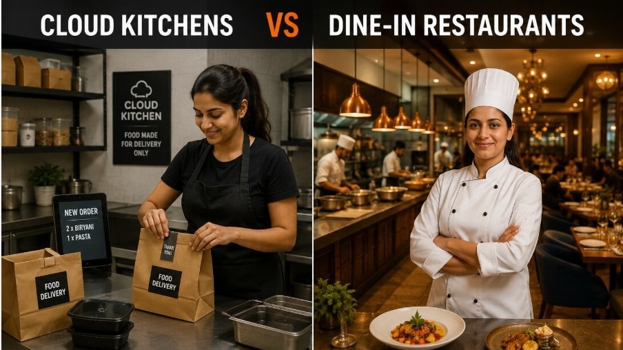 Cloud kitchens may currently enjoy stronger unit economics, but traditional restaurants continue to play an important role, according to Redseer report.