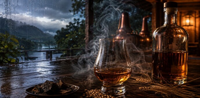 From barley smoke to the glass: How peated whisky gets its distinctive character From barley smoke to the glass: How peated whisky gets its distinctive character