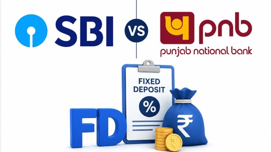 SBI offers 3.05%-6.80% for general customers and 3.55%-7.30% for senior citizens, while PNB offers 3.00%-6.40% and 3.50%-6.90%, respectively. SBI offers 3.05%-6.80% for general customers and 3.55%-7.30% for senior citizens, while PNB offers 3.00%-6.40% and 3.50%-6.90%, respectively.