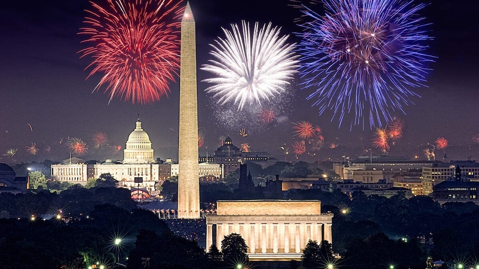 The origins of the July 4 fireworks tradition date back to 1777, just one year after the Declaration of Independence was adopted. The origins of the July 4 fireworks tradition date back to 1777, just one year after the Declaration of Independence was adopted.