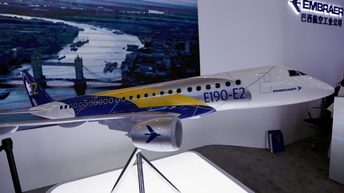 The certification covers multiple aircraft from the E-Jets family, including the E190 and E195. (Reuters)