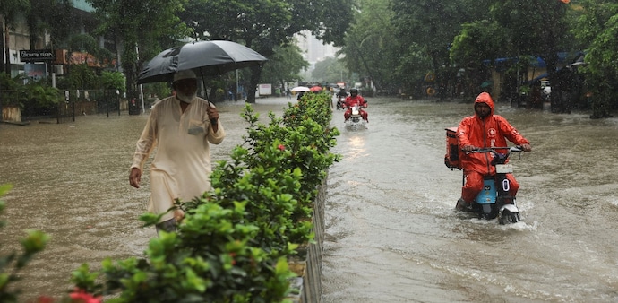 Mumbai experienced four spells of triple-digit rainfall during the first week of July alone. Mumbai experienced four spells of triple-digit rainfall during the first week of July alone.