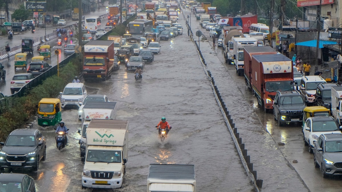 Gurugram rains: Police advises work-from-home, asks citizens to avoid non-essential travel