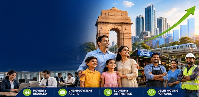 Poverty, unemployment decline in Delhi Poverty, unemployment decline in Delhi