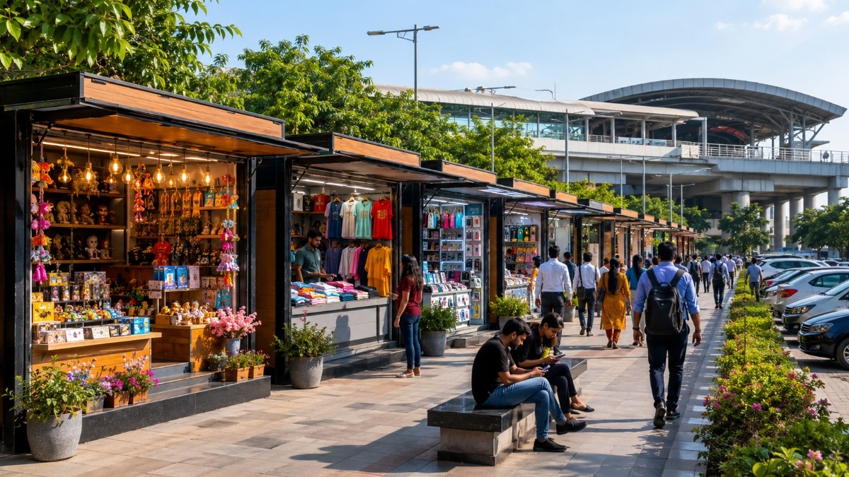 Want to open a shop in Noida? These 19 kiosks near Botanical Garden Metro are up for grabs from ₹40,000 a month