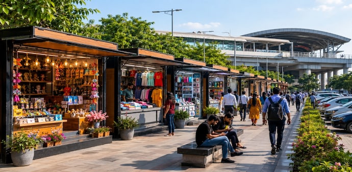 A kiosk is a small standalone retail unit, typically used by small businesses to sell products or offer services. A kiosk is a small standalone retail unit, typically used by small businesses to sell products or offer services.