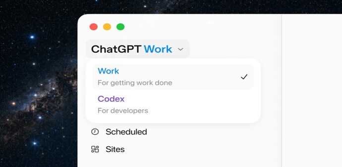 ChatGPT Work is built for professionals such as software developers, analysts, marketers, consultants, and other knowledge workers. ChatGPT Work is built for professionals such as software developers, analysts, marketers, consultants, and other knowledge workers.