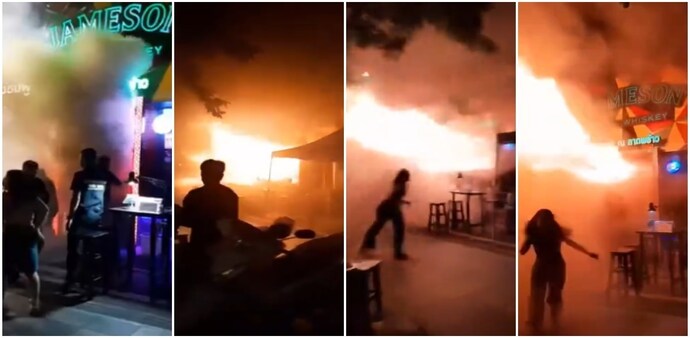 Fire erupts after midnight at Bangkok's Na Ladprao pub: 27 dead, many found near restrooms Fire erupts after midnight at Bangkok's Na Ladprao pub: 27 dead, many found near restrooms