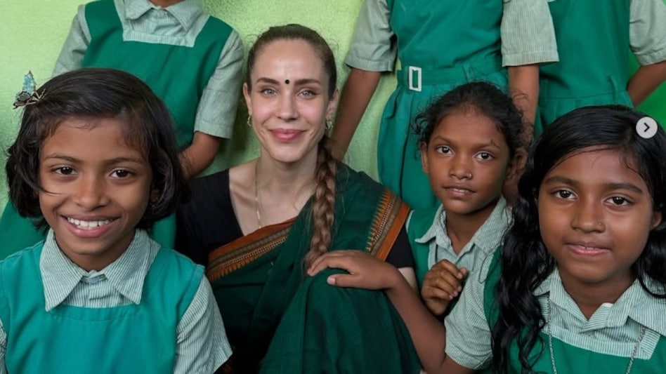 Sandra Lavie Gojkovic dedicate herself to educating underprivileged children Sandra Lavie Gojkovic dedicate herself to educating underprivileged children
