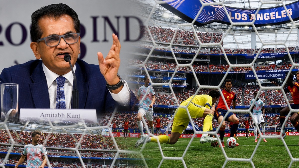 'Don't just watch football, play it': Amitabh Kant's formula for India's FIFA World Cup qualification by 2034