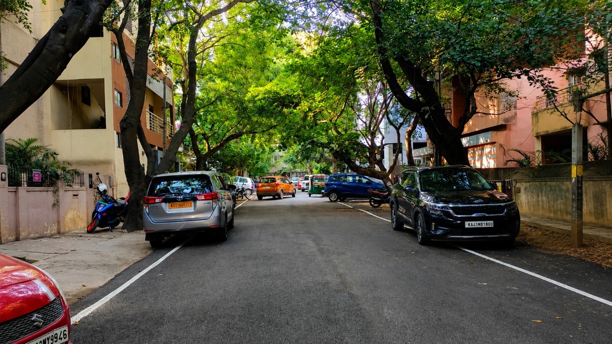 According to Aanand, the atmosphere changes just a short walk away from the bustling main road.
