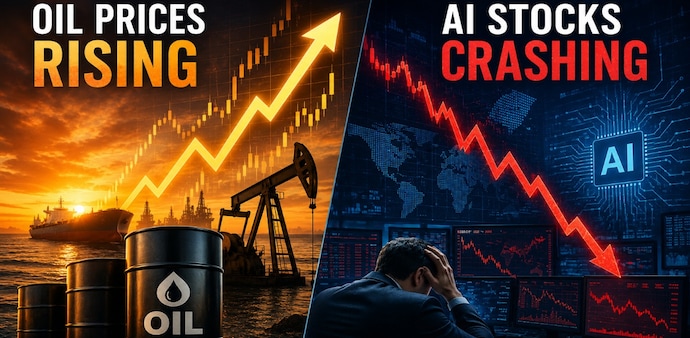 A crash in technology stocks such as Samsung Electronics and SK Hynix contributed to the market downturn in Kospi which crashed 9% in the previous session. (Pic source: AI image for representational purposes) A crash in technology stocks such as Samsung Electronics and SK Hynix contributed to the market downturn in Kospi which crashed 9% in the previous session. (Pic source: AI image for representational purposes)