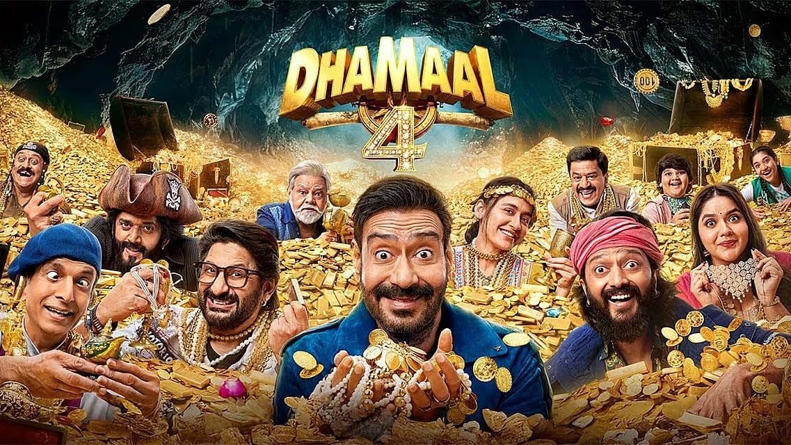'Dhamaal 4' box office collection day 4: Ajay Devgn-led film crosses ₹100 crore worldwide