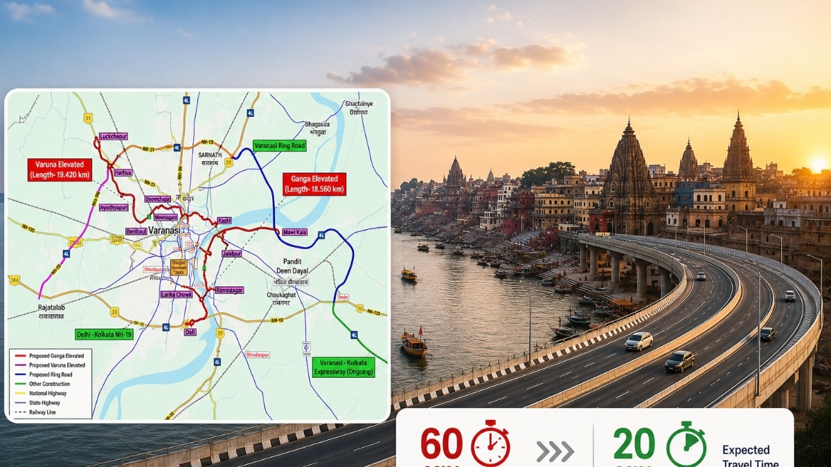 Big infrastructure push for Varanasi: Cabinet clears Ganga Elevated Corridor; travel time to drop from 60 to 20 minutes