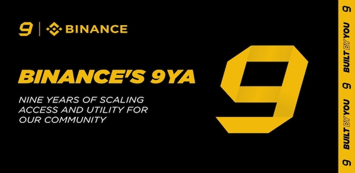 Binance marks its ninth anniversary with more than 323 million registered users Binance marks its ninth anniversary with more than 323 million registered users