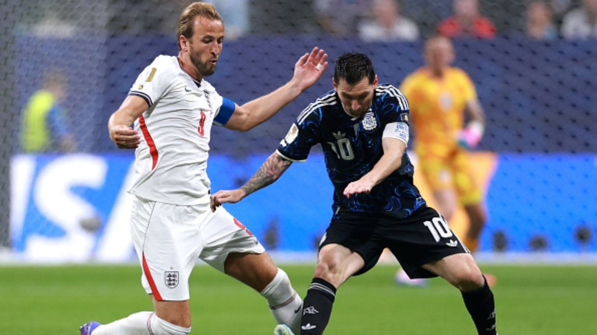 Argentina beat England 2-1 as Messi sets up late World Cup semifinal comeback