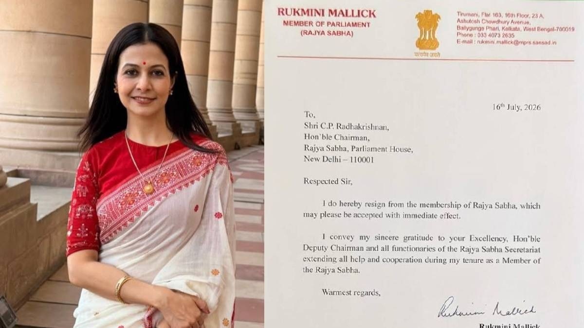 TMC's Koel Mallick resigns from Rajya Sabha after just three months, meets BJP leader Bhupender Yadav in Delhi