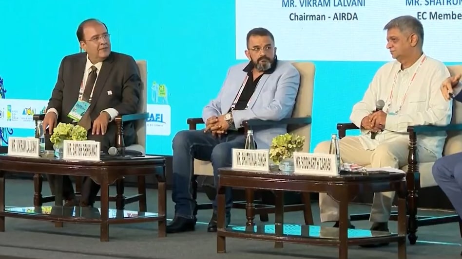 (From left) Vikram Lalvani, Chairman of AIRDA, Satish Sehrawat, President of ITTA and Shatunjai Singh, EC Member of IHHA in a panel discussion at India Today’s FAITH Tourism Conclave 2026. (From left) Vikram Lalvani, Chairman of AIRDA, Satish Sehrawat, President of ITTA and Shatunjai Singh, EC Member of IHHA in a panel discussion at India Today’s FAITH Tourism Conclave 2026.