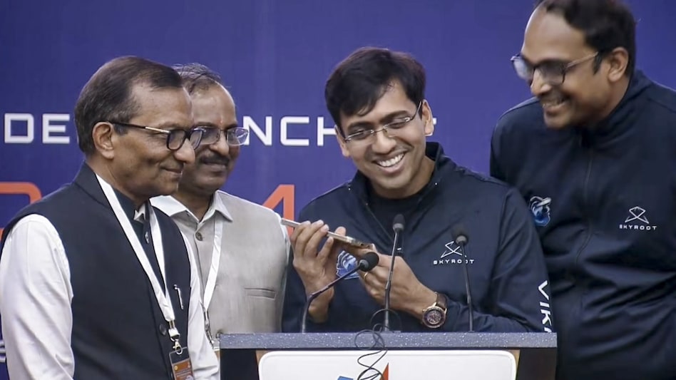 Skyroot Aerospace co-founder and CEO Pawan Kumar Chandana Skyroot Aerospace co-founder and CEO Pawan Kumar Chandana