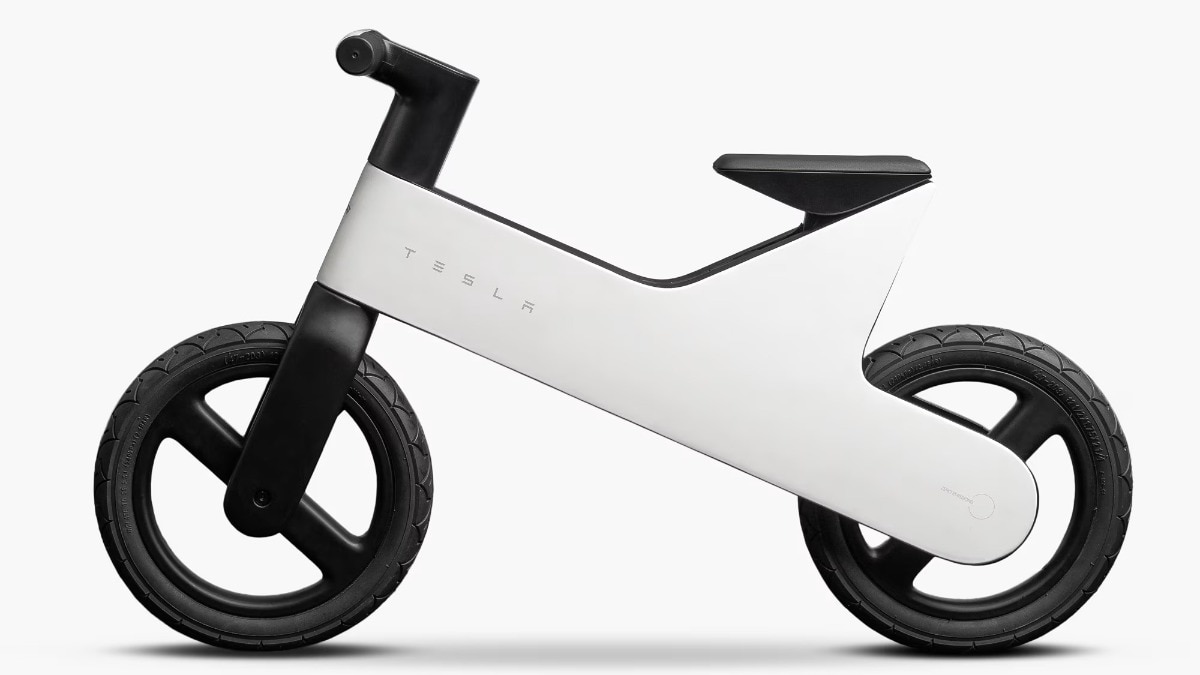 Elon Musk's Tesla launches premium balance bike for kids; Check features, price and availability