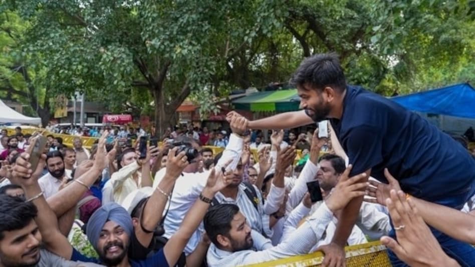 CJP says founder Abhijeet Dipke detained amid march in Delhi CJP says founder Abhijeet Dipke detained amid march in Delhi
