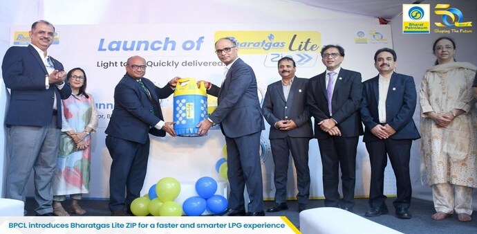 BPCL launches Bharatgas Lite ZIP BPCL launches Bharatgas Lite ZIP