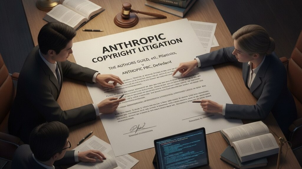 Anthropic copywrite lawsuit