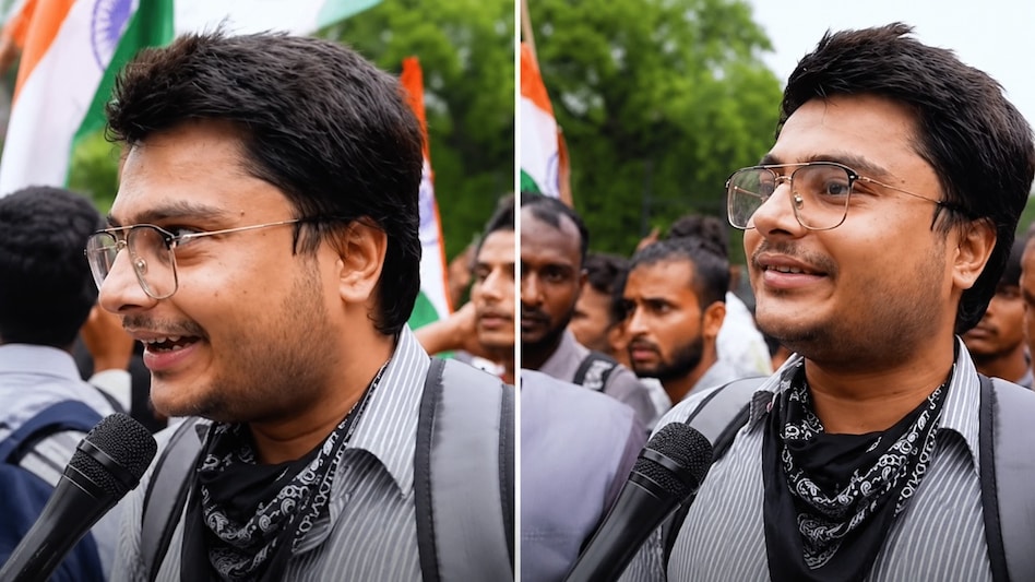 The protests are being held to demand the resignation of Union Education Minister Dharmendra Pradhan over the controversy. The protests are being held to demand the resignation of Union Education Minister Dharmendra Pradhan over the controversy.