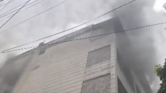 Fire breaks out in Karol Bagh building housing PG, shoe unit; two students rescued