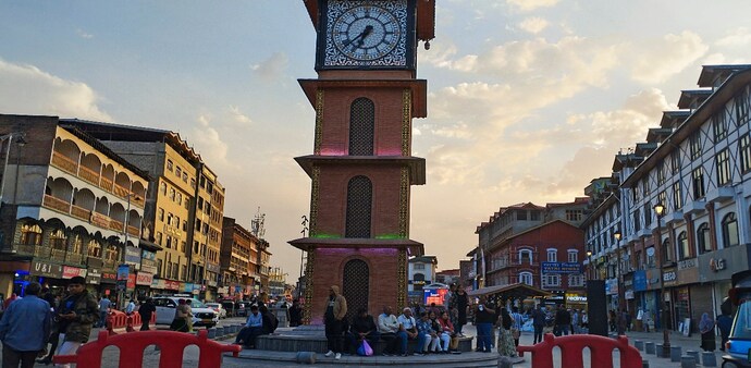 The attack occurred around 12.30 pm at Lal Chowk in Anantnag town The attack occurred around 12.30 pm at Lal Chowk in Anantnag town