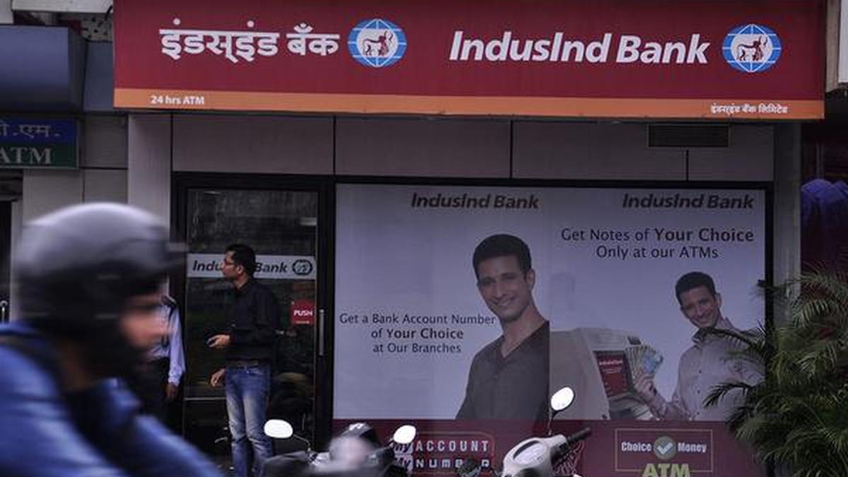 IndusInd Bank: Net revenue for Q1 FY27 declined to Rs 6,471 crore from Rs 6,797 crore in the year-ago period.