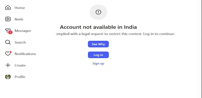 CJP Instagram banned CJP Instagram banned