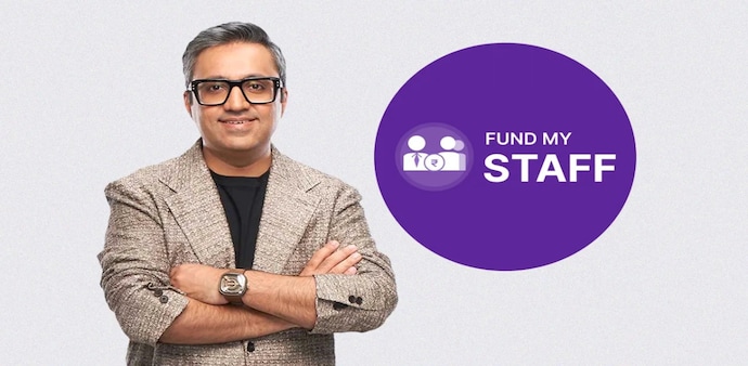 Ashneer Grover announced the launch of Fund My Staff Ashneer Grover announced the launch of Fund My Staff